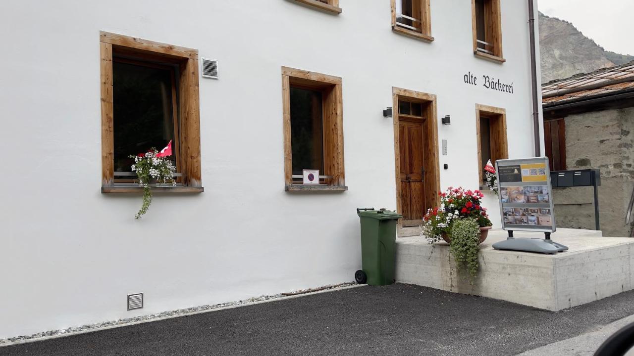 Ferienwohnungen Haus Alte Baeckerei Randa Dış mekan fotoğraf